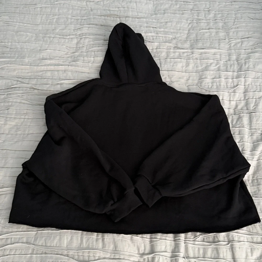 Von Dutch Black Pullover Hoodie with Rhinestones Logo XL - Picture 5 of 5